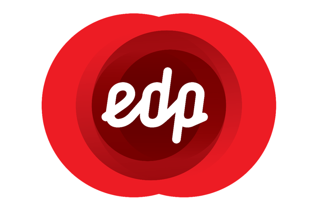 Logo of EDP.